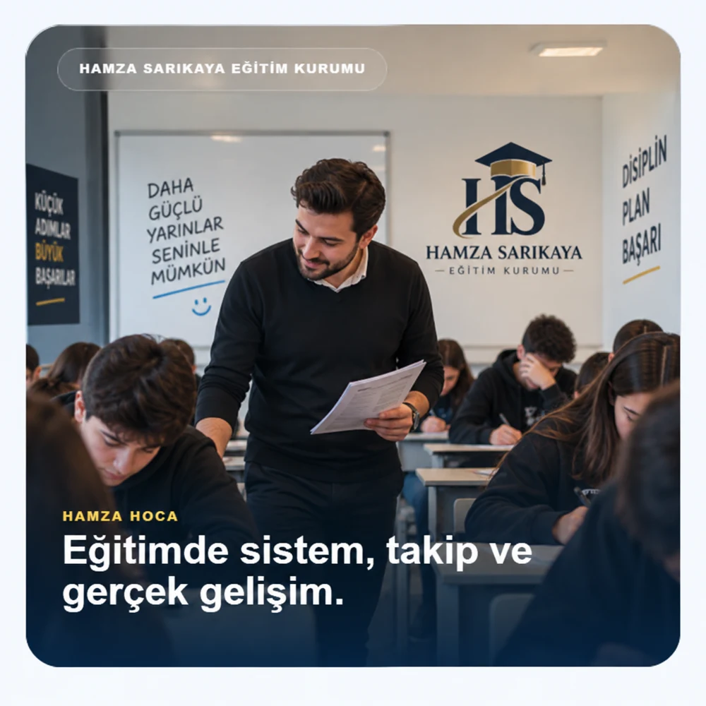 HS Akademi eğitim yaklaşımını anlatan kurumsal görsel